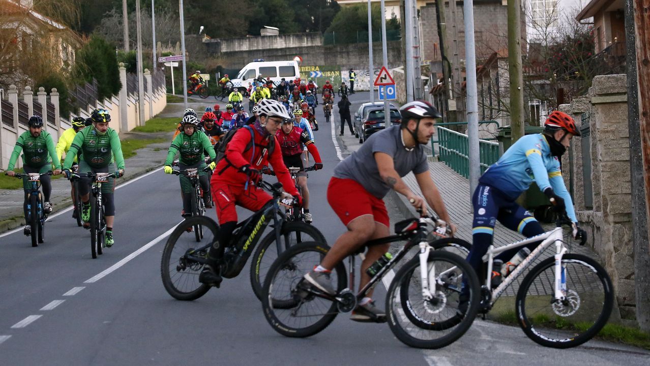 Ruta BTT de Nadal en Ribeira