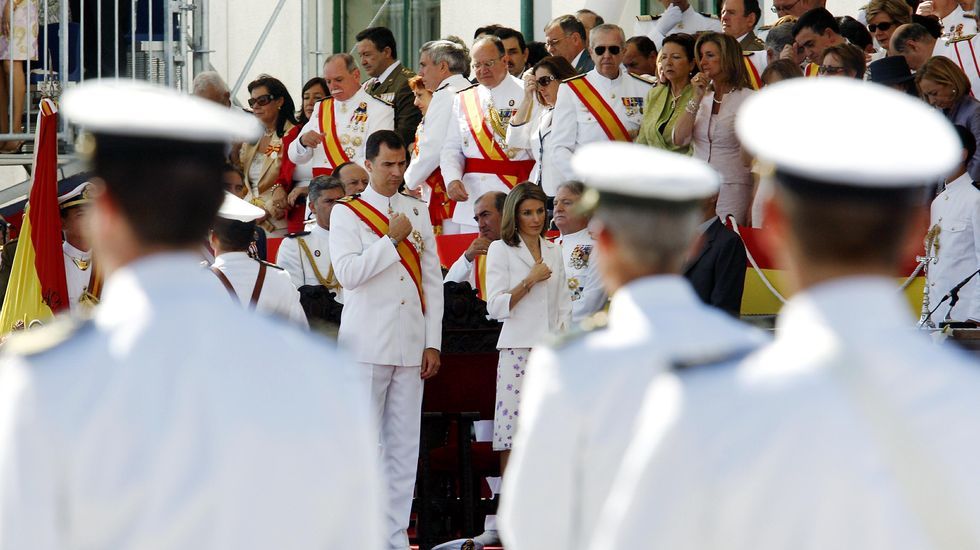 Felipe VI en Marín