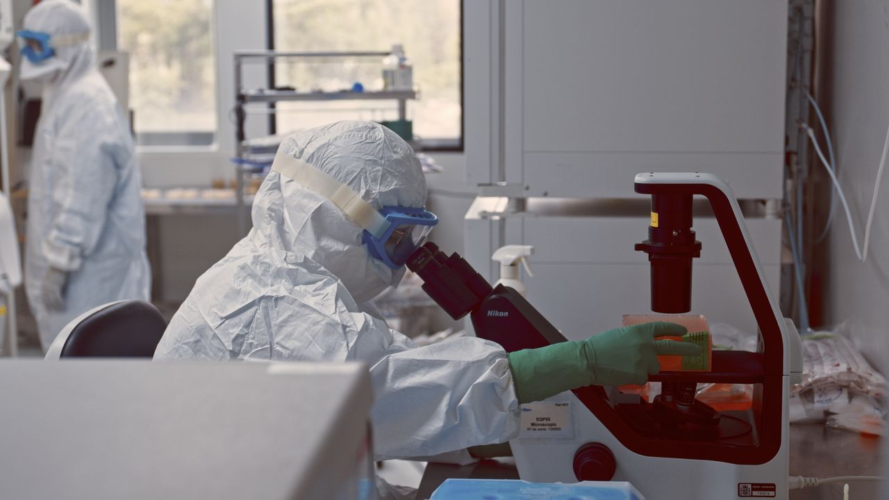 Sala Blanca de la Unidad de Innovaci�n Biom�dica del CIEMAT.