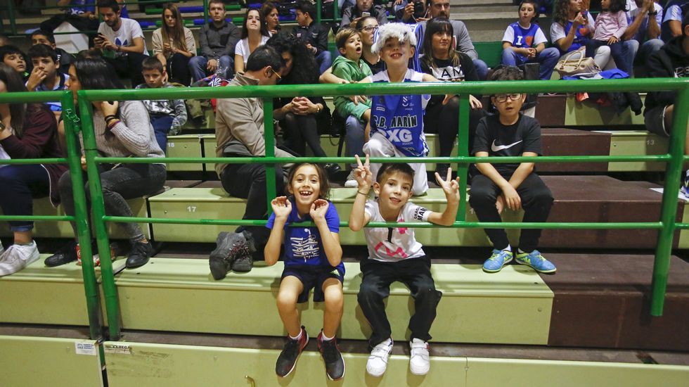 BALONCESTO MARÍN PEIXE GALEGO CONTRA PALMA AIR EUROPA