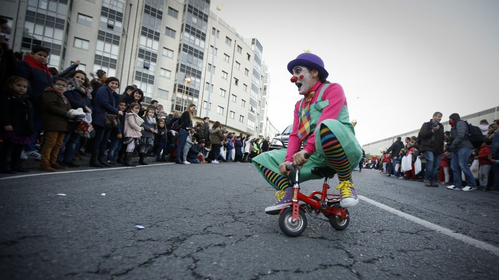 Cabalgata de los Reyes Magos en A Coruña