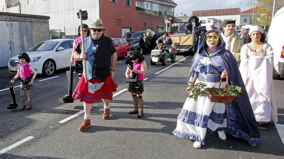 Desfile del momo en Vilanova de Arousa