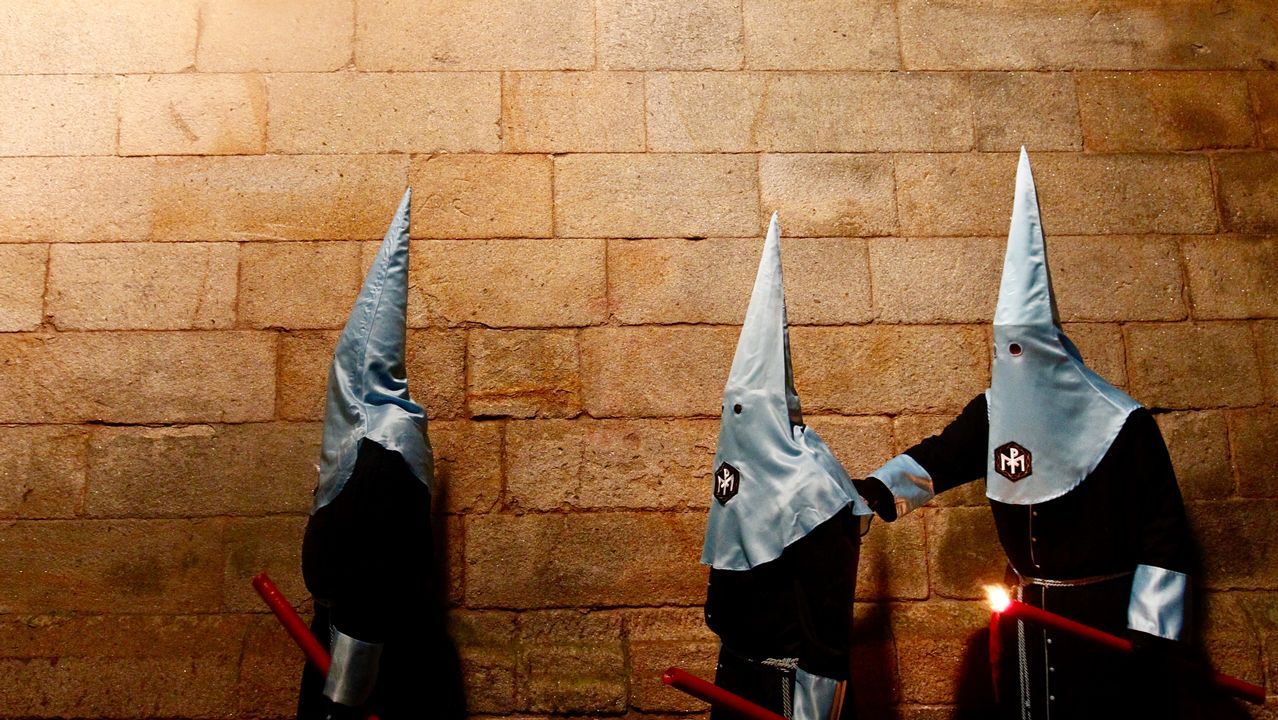 Procesión del Santo Encuentro en Santiago