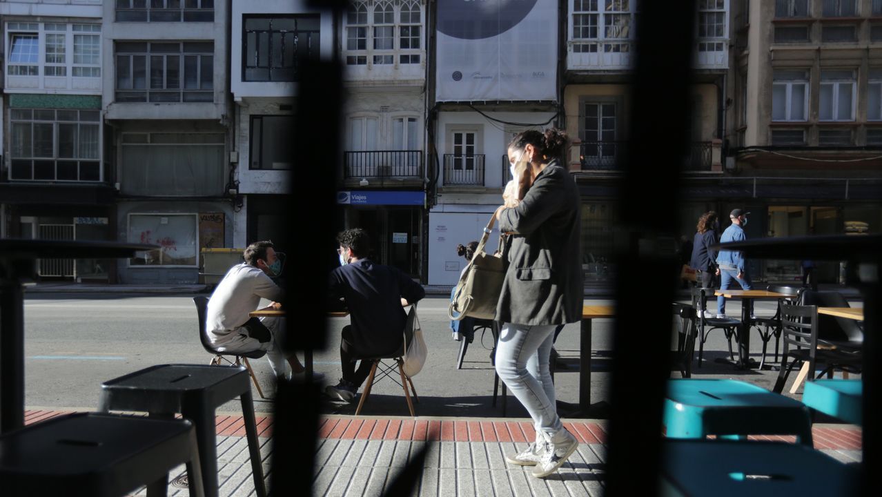 La calle San Andrés se cortó al tráfico durante cuatro horas en la tarde de este sábado