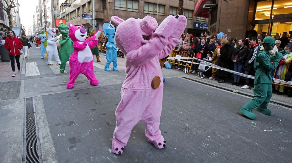 Desfile de Carnaval en Pontevedra