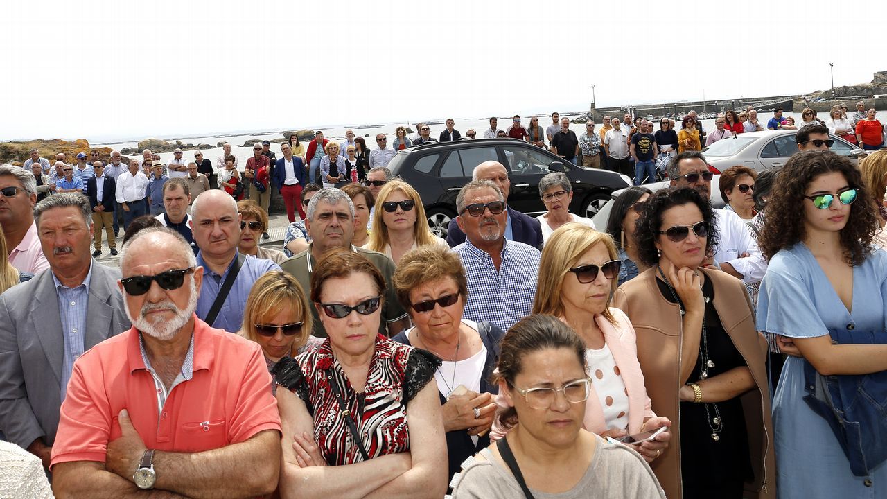 ACTO DEL HOMENAJE A PLACIDO BETANZOS EN EL QUE BAUTIZO´CON SU NOMBRE EL PASEO MARITIMO DE PALMEIRA