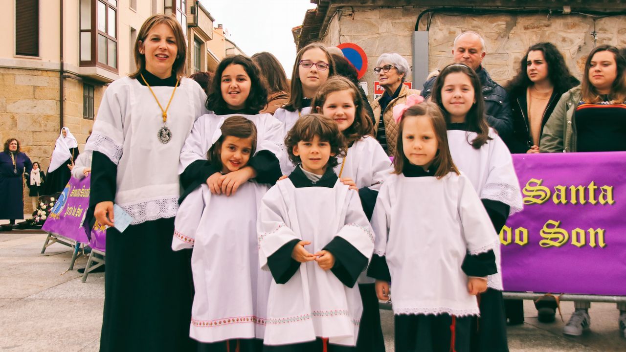 Viernes Santo en la comarca del Barbanza 2019