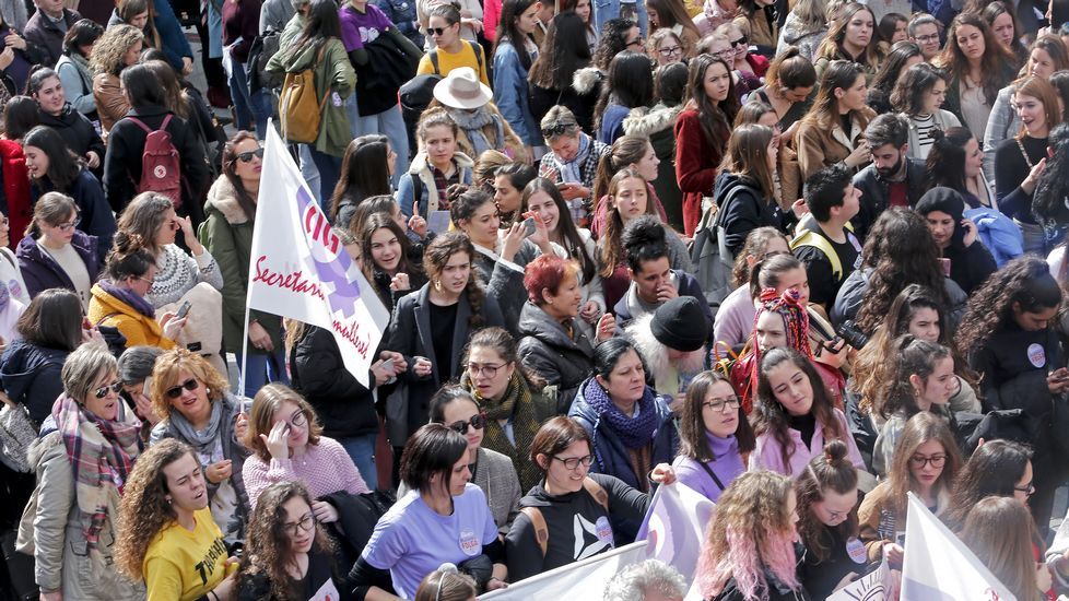 Concentración del 8M. Día de la Mujer