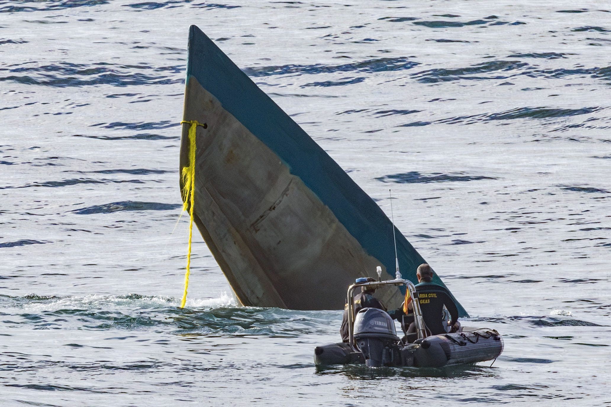 El pasado febrero apareci� otro narcosubmario en Galicia, en la Costa da Morte.