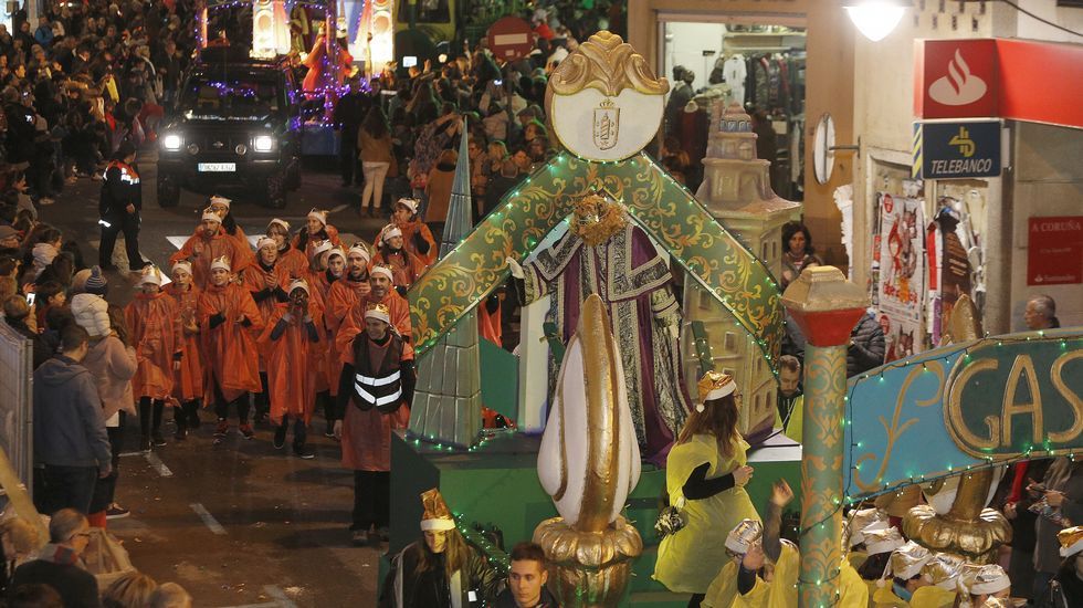 Cabalgata de los Reyes Magos en A Coruña