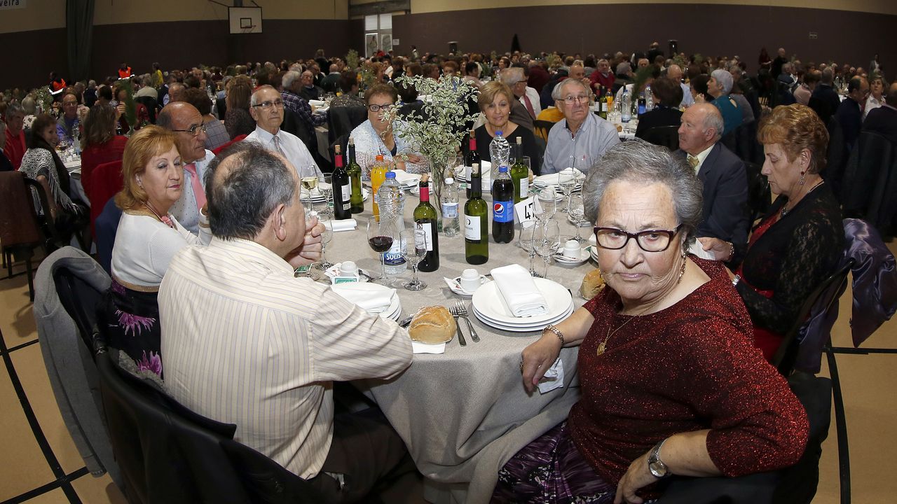 Comida de los mayores en la Fieiteira 2019