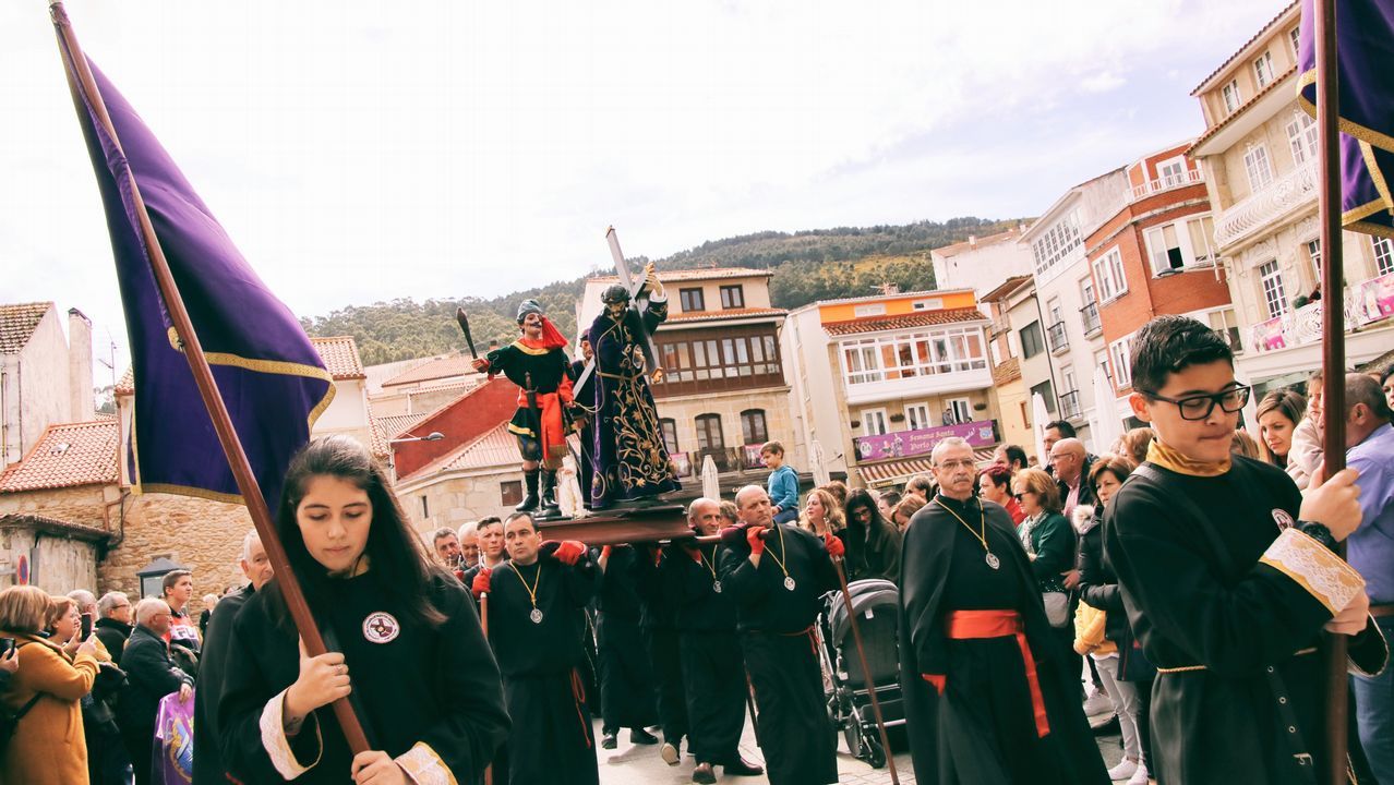 Viernes Santo en la comarca del Barbanza 2019
