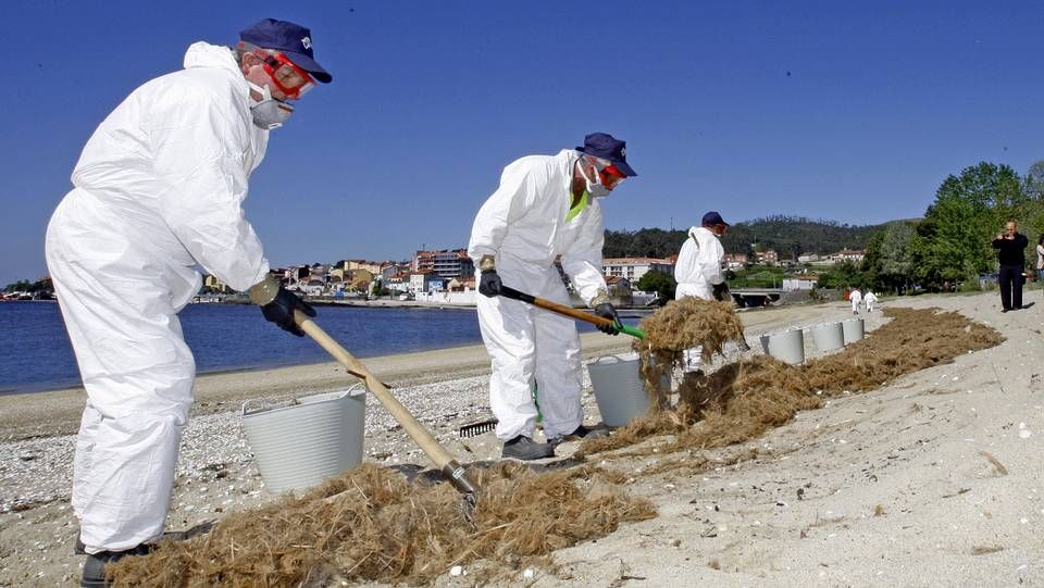 simulacro de activación do Plan de Continxencias por Contaminación Mariña Accidental (Plan CAMGAL)