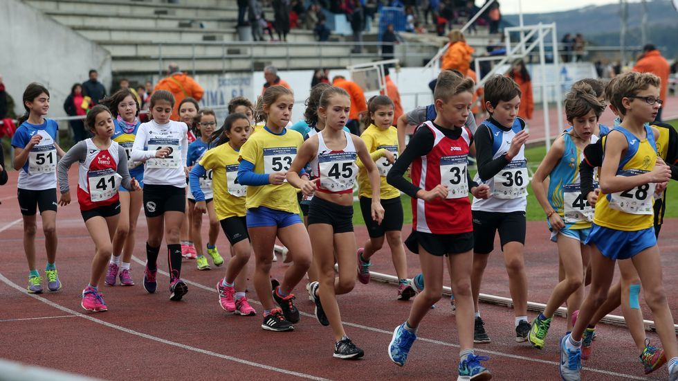 Campeonato de Galicia de marcha en pista en Pobra