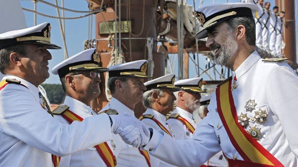 Felipe VI en Marín