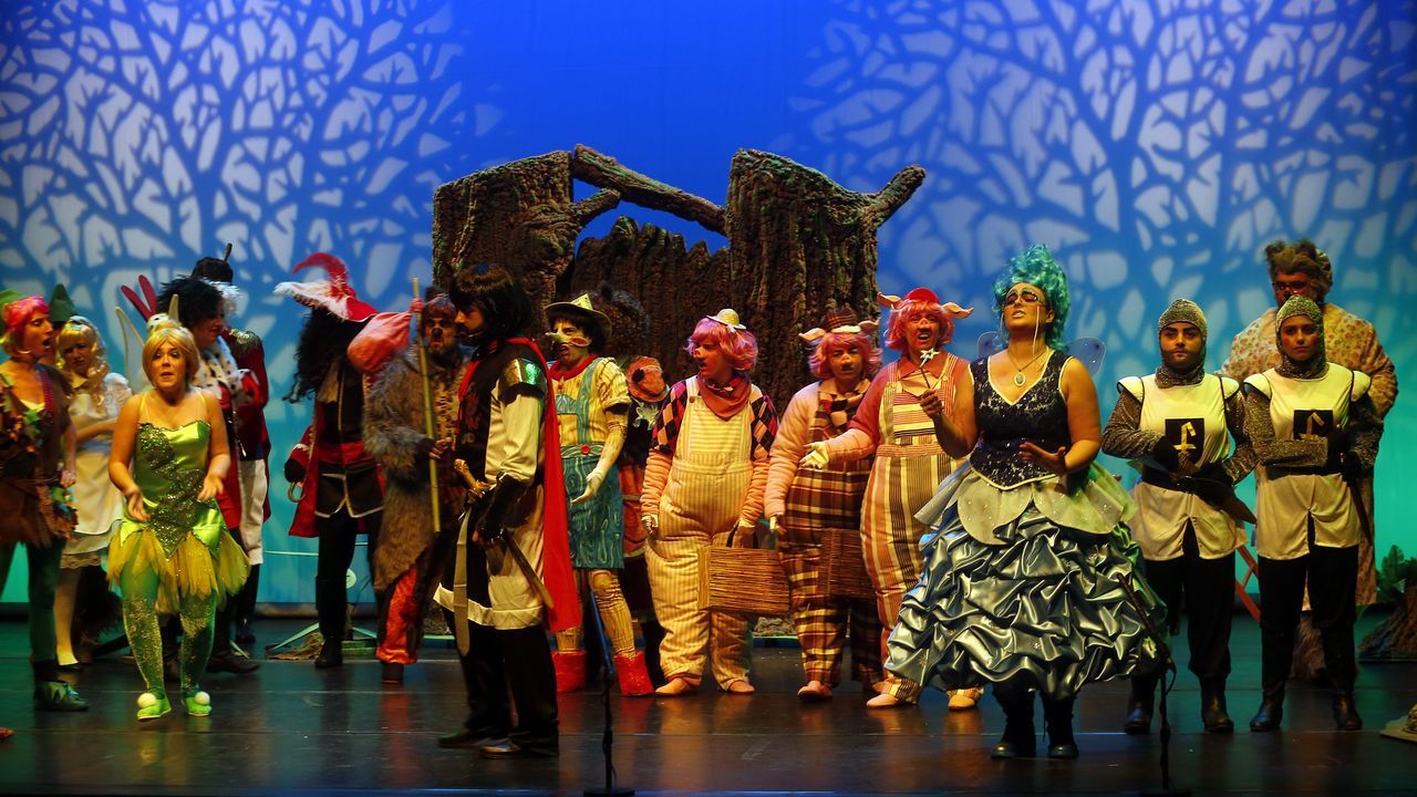 ESTRENO DEL MUSICAL «SHREK» EN EL AUDITORIO DE RIANXO.
