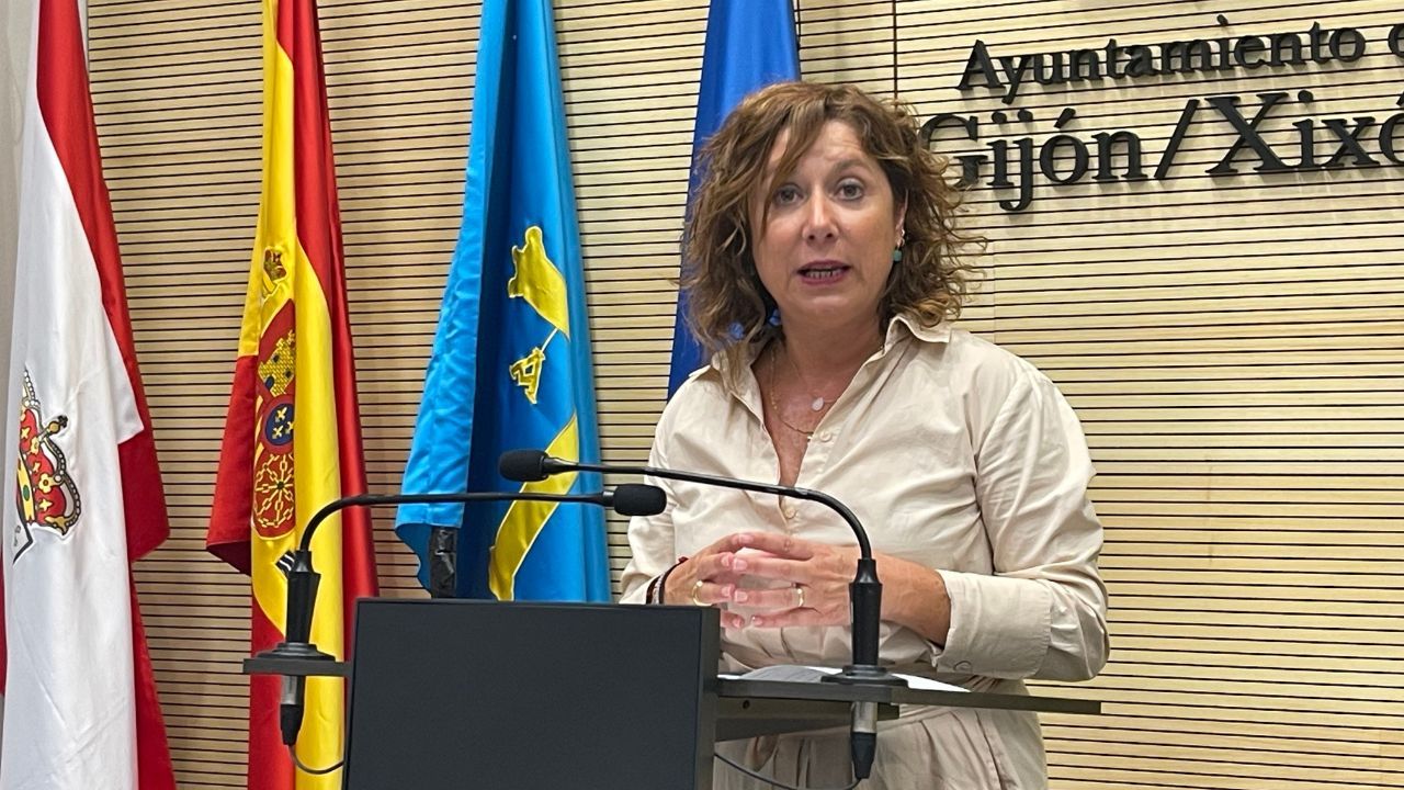 archivo.La concejala del PSOE de Gij�n�Carmen Eva P�rez Ordieres