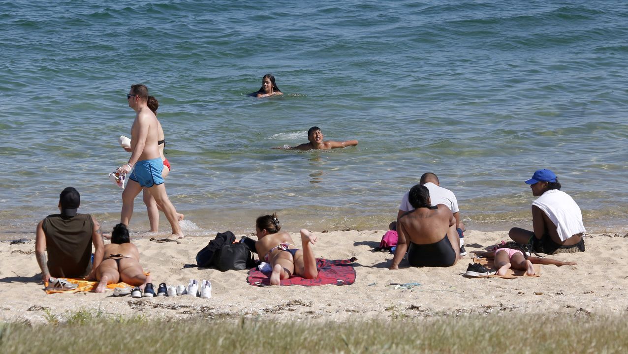 Las imágenes del primer día de la fase 2 de la desescala en Barbanza