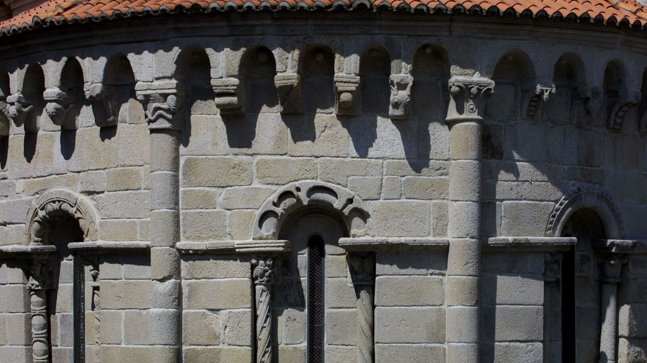 Igleisa románica de Santiago,en Allariz