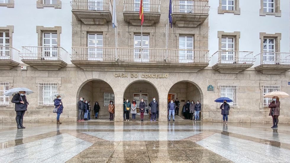 Concentración del 25N en Verín