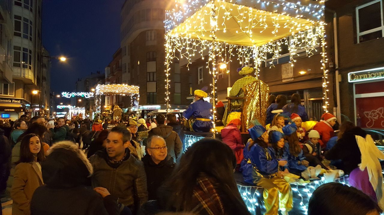 Cabalgata en Sarria