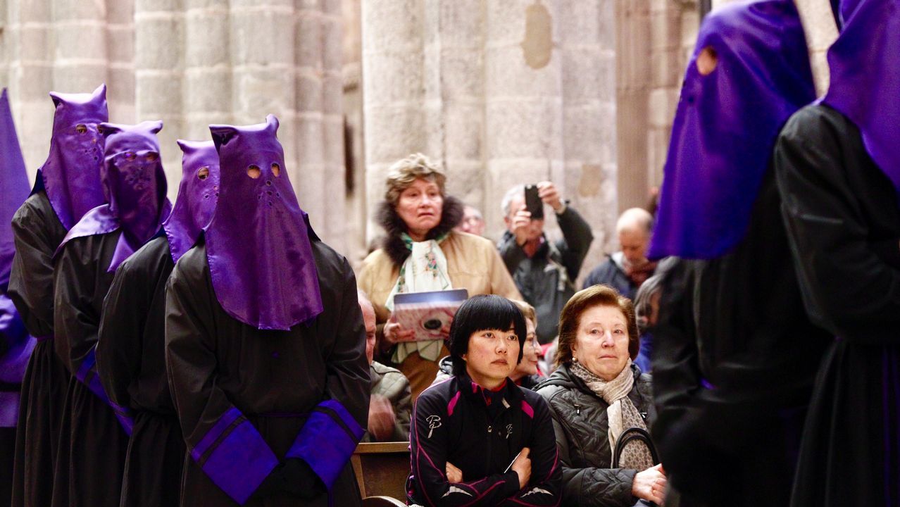 Procesión del Santo Encuentro en Santiago