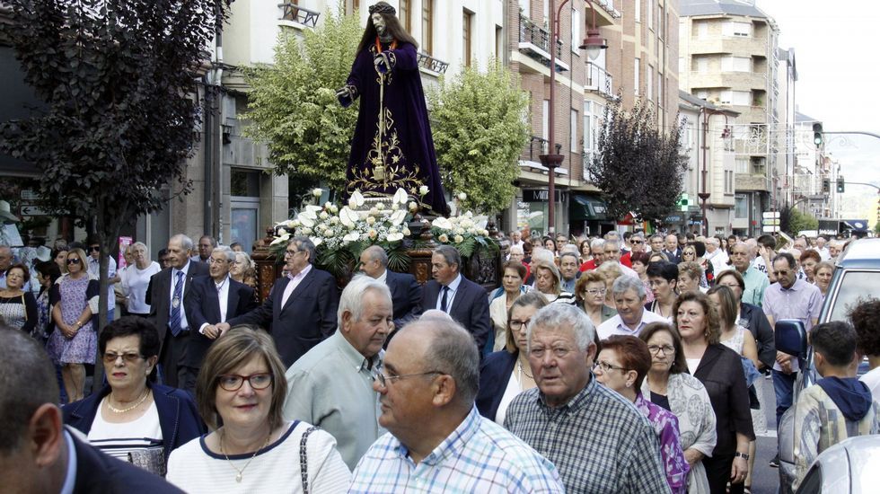 Cristo.O Barco de Valdeorras celebra el día grande de las Festas do Cristo