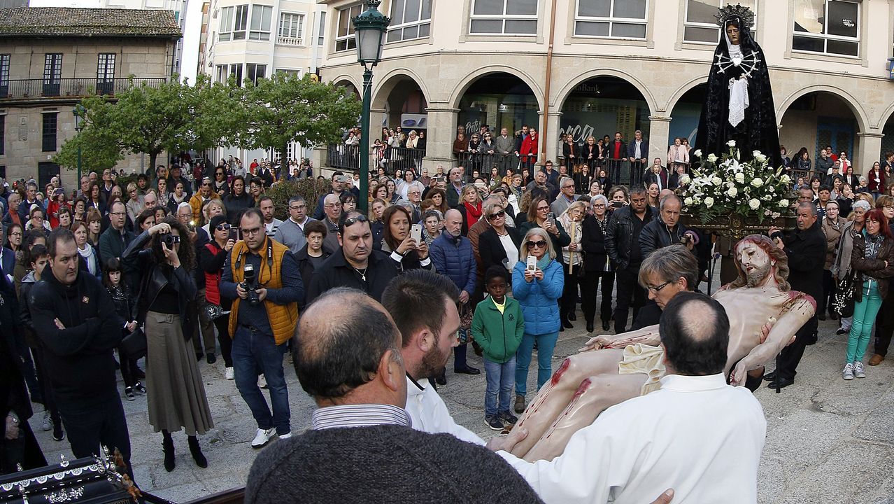Viernes Santo en la comarca del Barbanza 2019