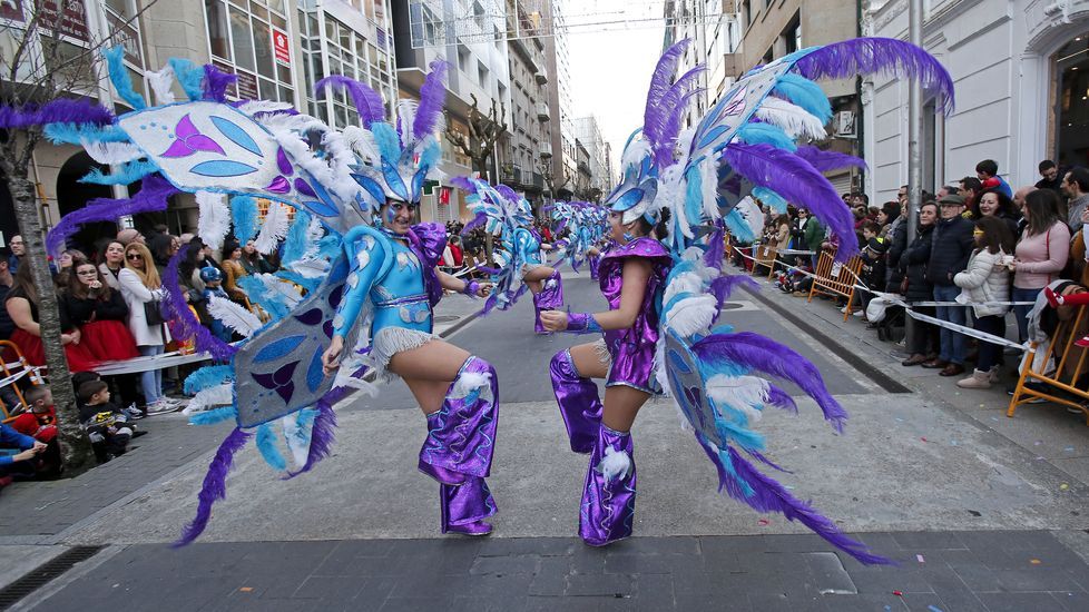 Desfile de Carnaval en Pontevedra