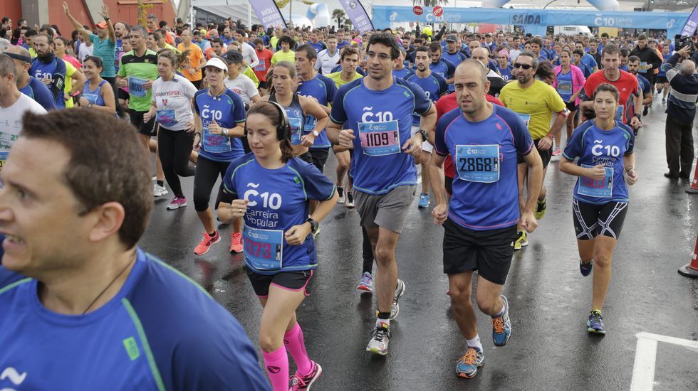 Carrera Coruña 10. 11 de octubre del 2015