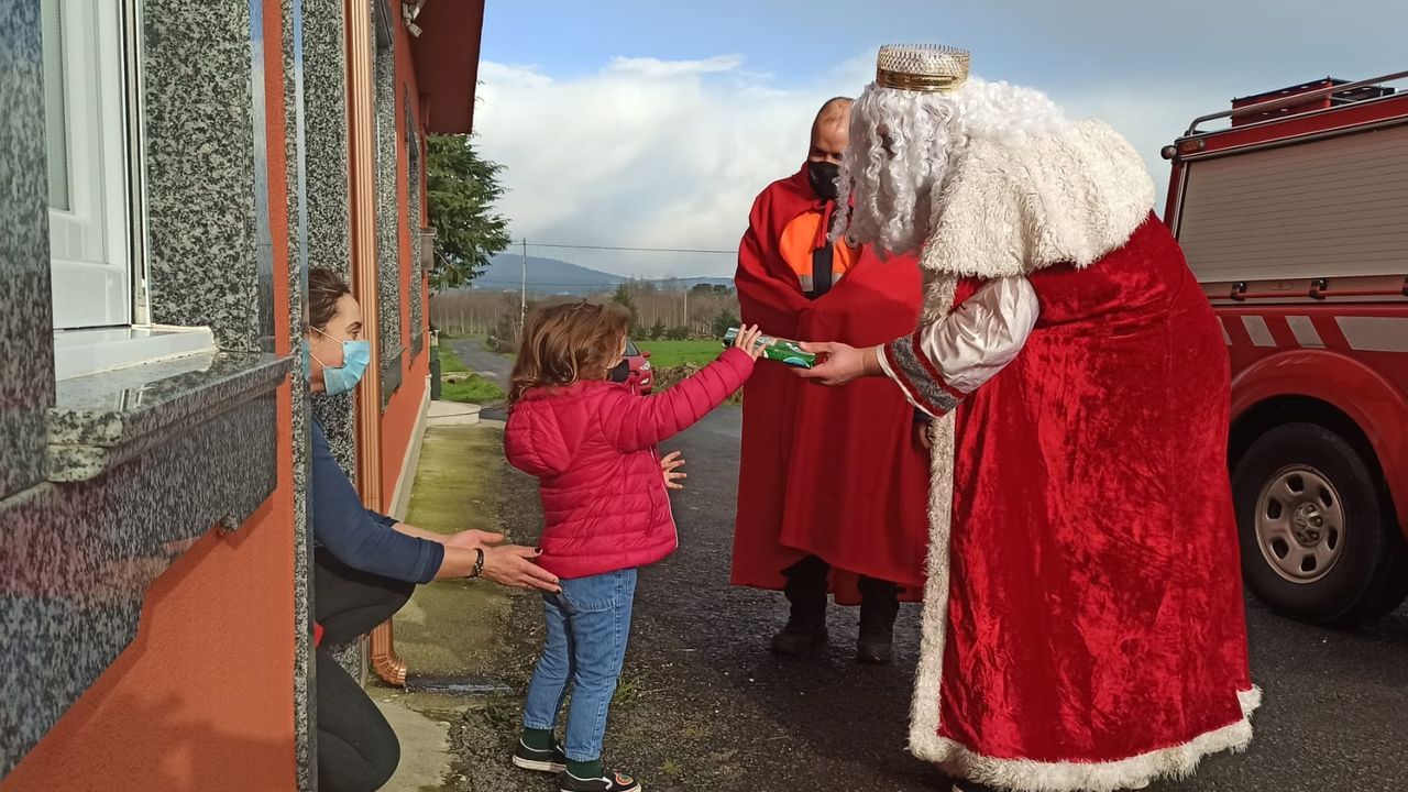 LOS REYES MAGOS EN BARBANZA MUROS Y NOIA 2021