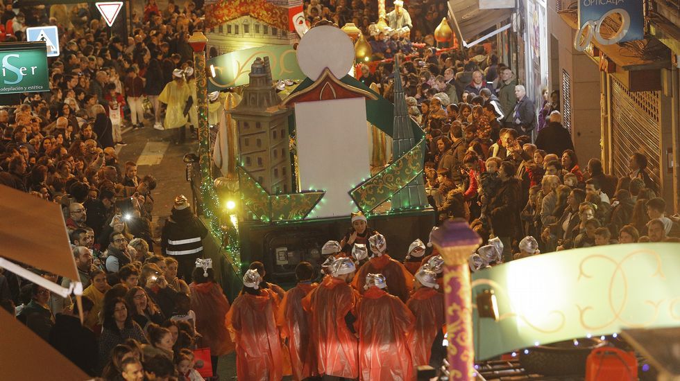 Cabalgata de los Reyes Magos en A Coruña