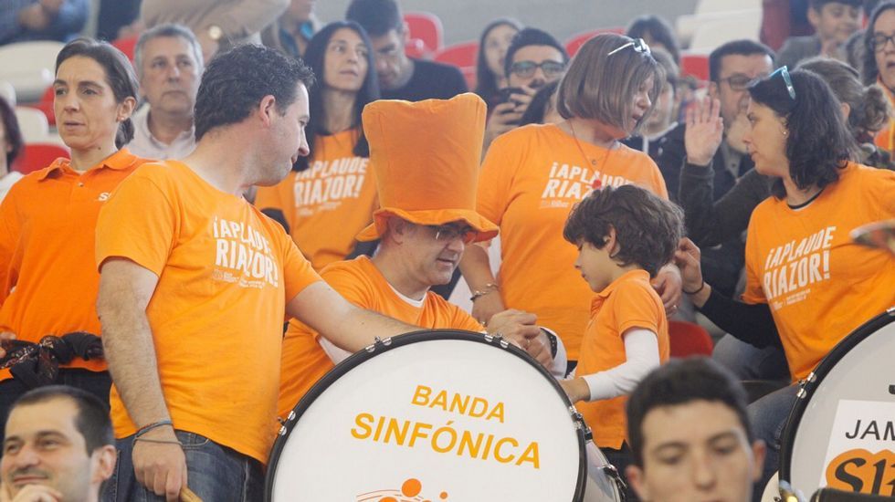 Afición del Basquet Coruña-Melilla, segundo partido de los play off por el ascenso a la Liga ACB
