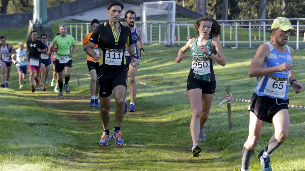 III Carrera pedestre popular Ruta dos en parque de Acea da Ama en Culleredo