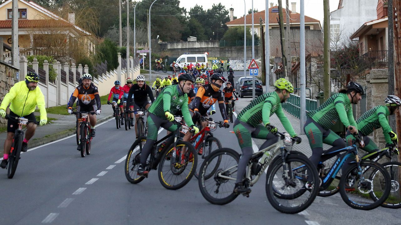 Ruta BTT de Nadal en Ribeira
