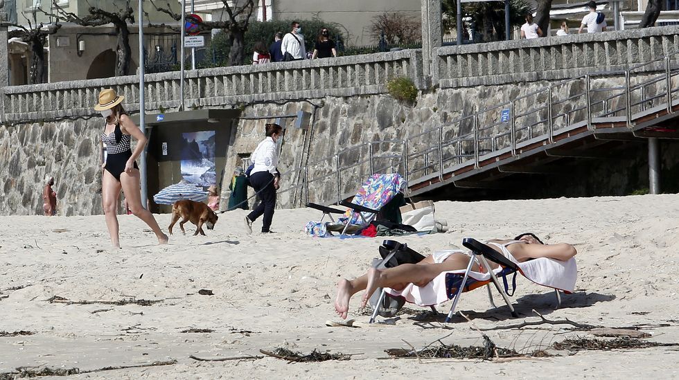 Playa de Silgar. Sanxenxo