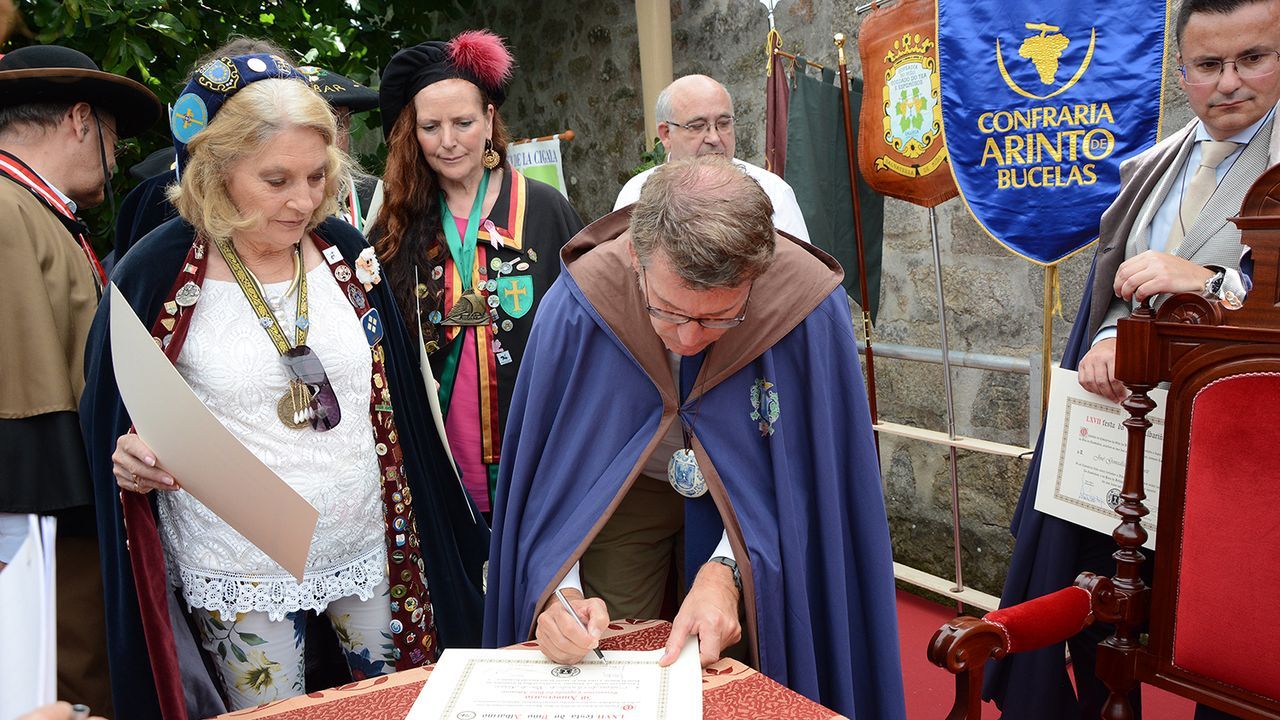 Simon Manley, embajador de Reino Unido en España y ahora también del albariño
