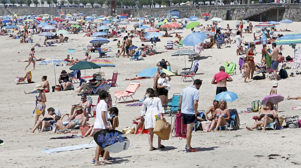Sanxenxo. Playa de Silgar