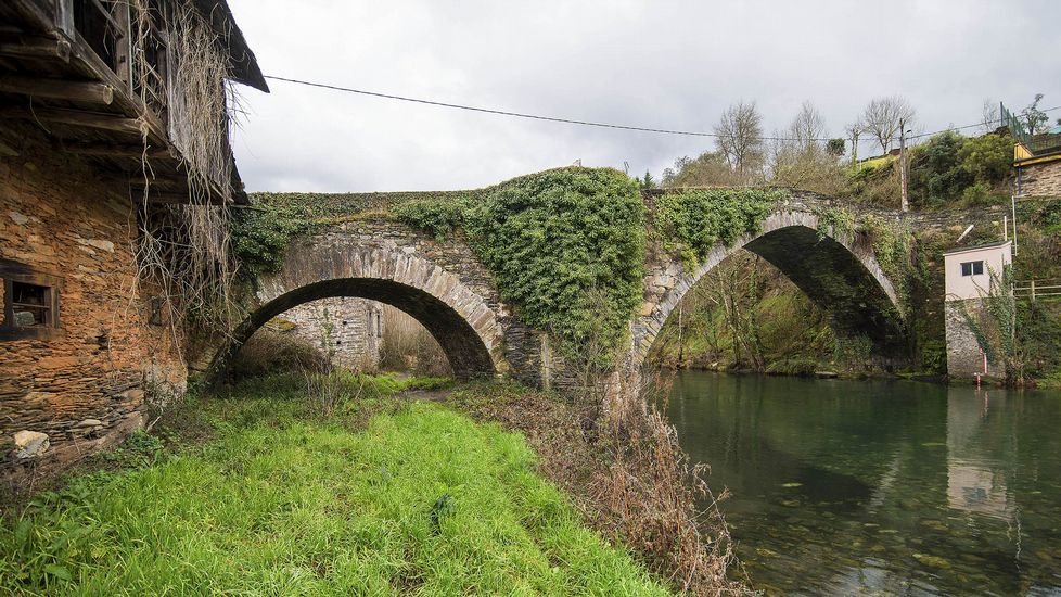 .El puente de Barxa de Lor fue muy reformado en el siglo XVI, pero su origen es posiblemente romano
