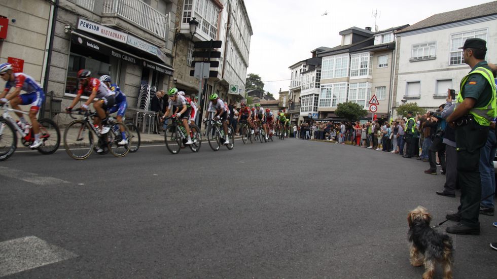 La Vuelta a su paso por A Pobra de Trives