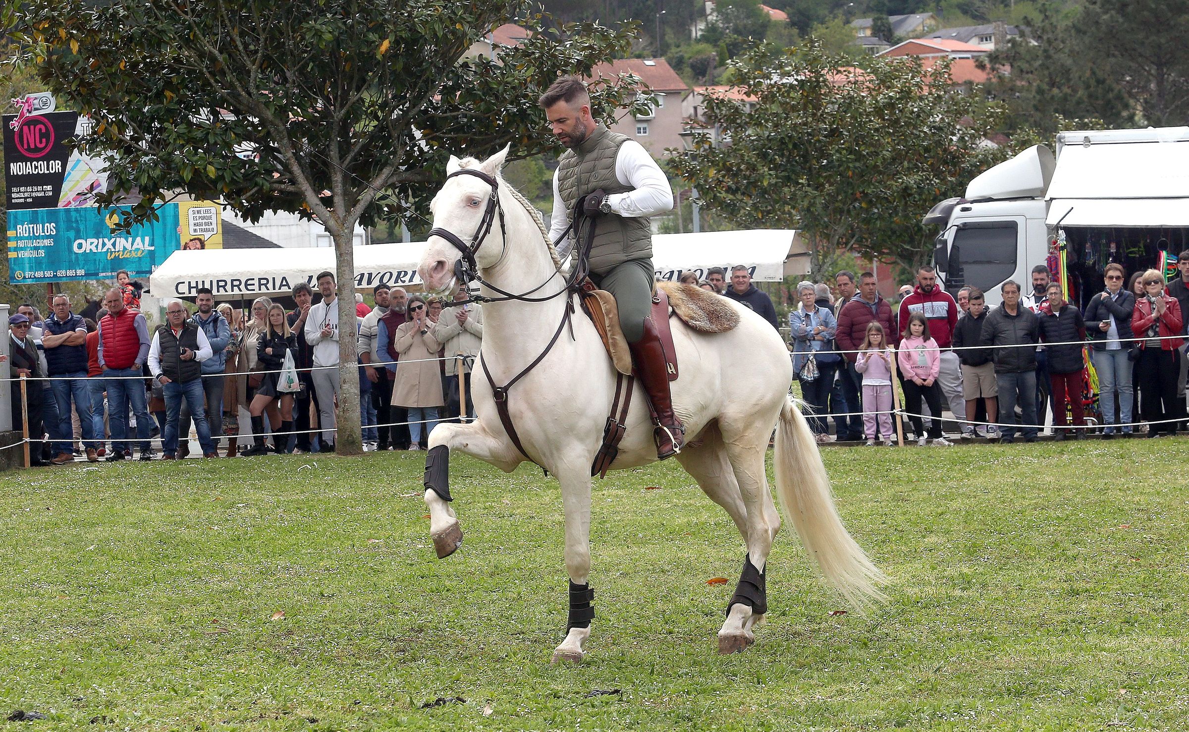 Feira Cabalar de San Marcos en Noia. 26/04/2024