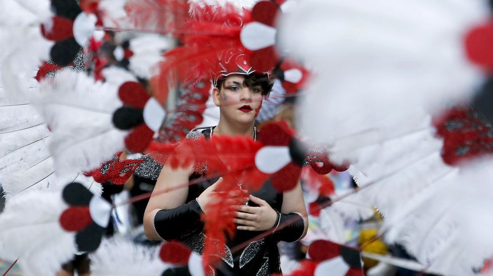 Desfile de Carnaval en Pontevedra