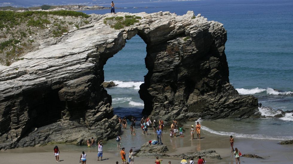 Ribadeo. Playa de As Catedrais