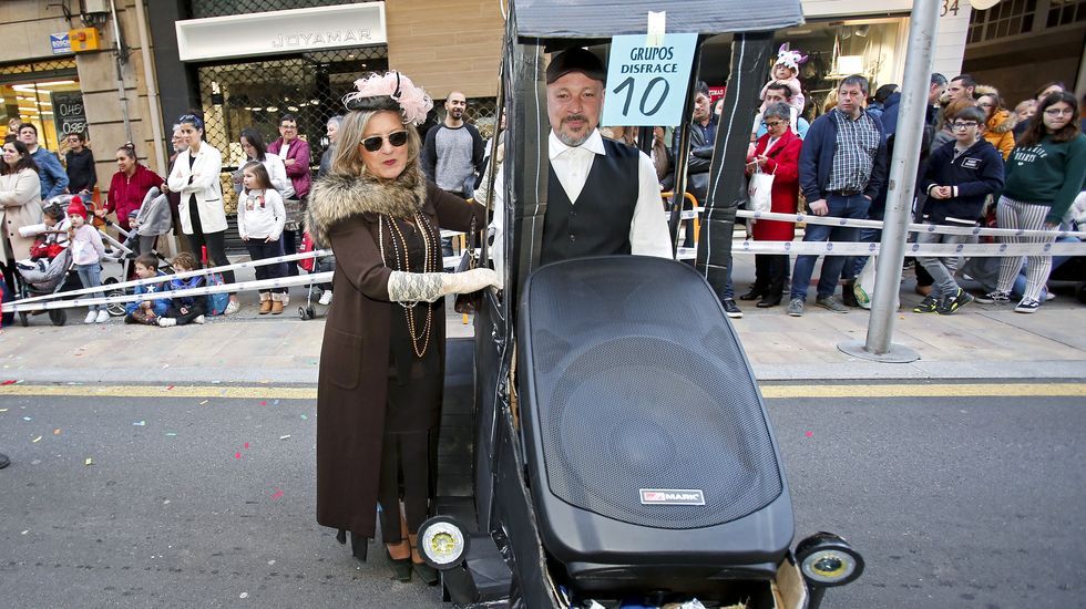 Desfile de Carnaval en Pontevedra