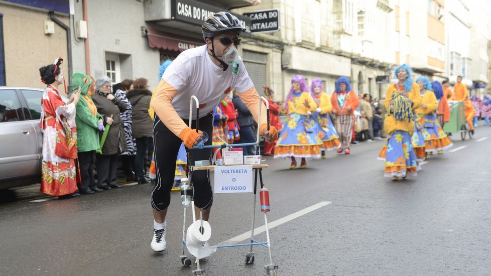 .Desfile de martes de carnaval en Xinzo de Limia