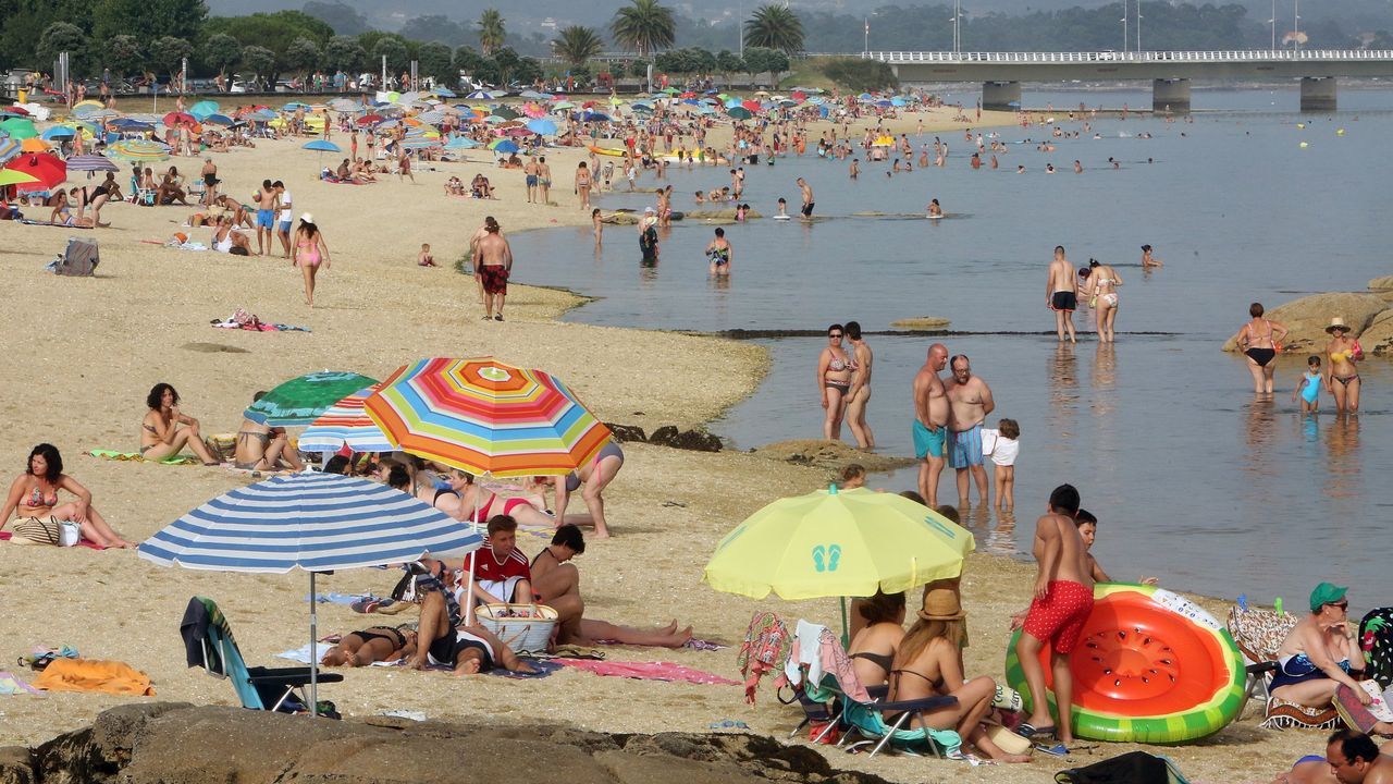 Playa de Camaxe en A Illa