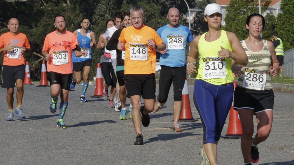 III Carrera pedestre popular Ruta dos en parque de Acea da Ama en Culleredo