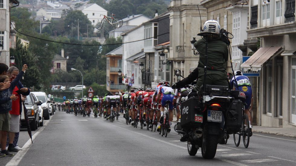 La Vuelta a su paso por A Pobra de Trives