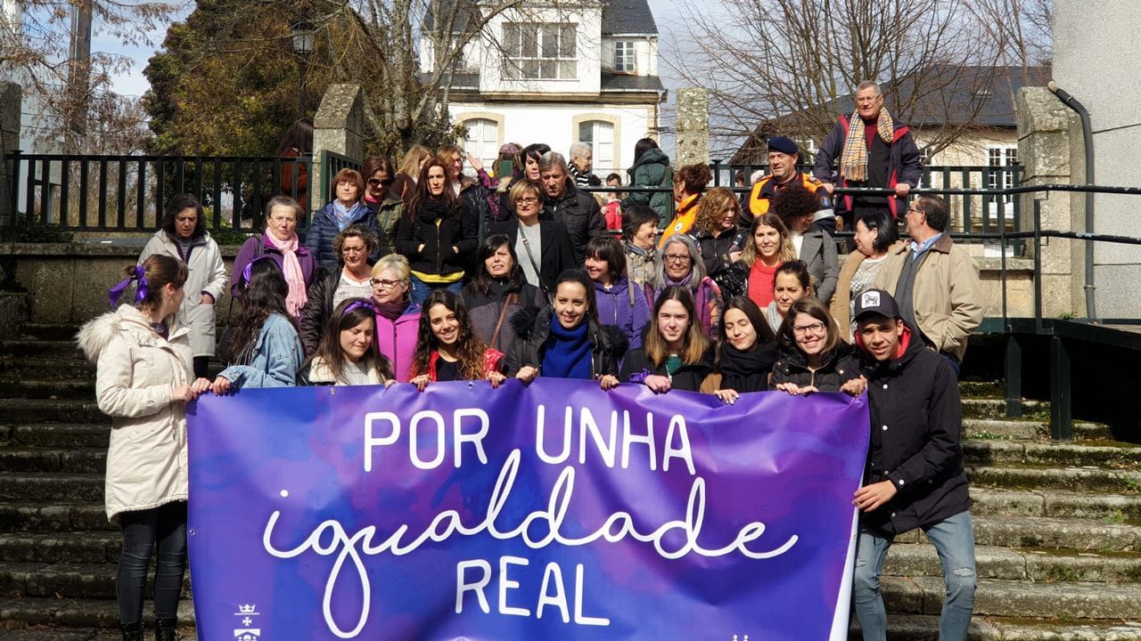 Las imágenes del 8M en Ourense