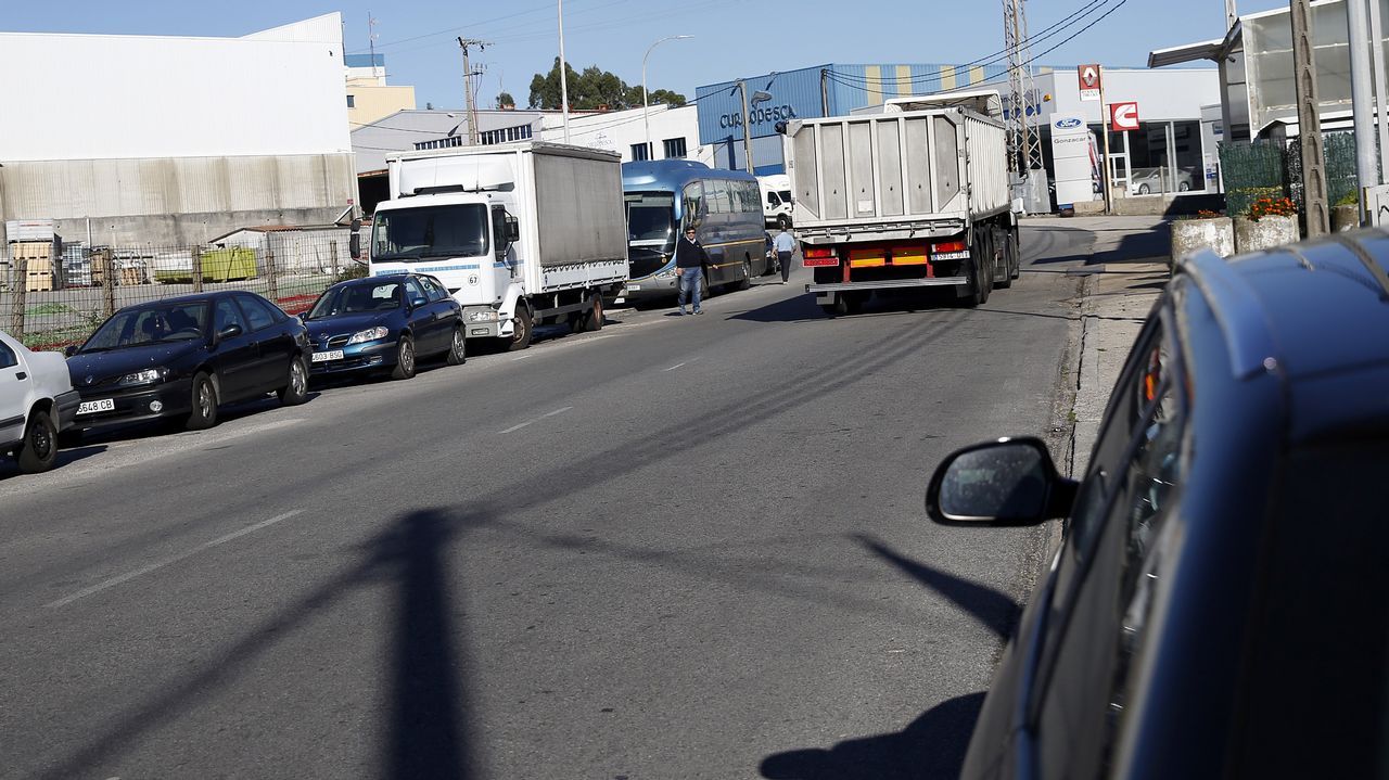 Chequeo en el polígono industrial de Xarás
